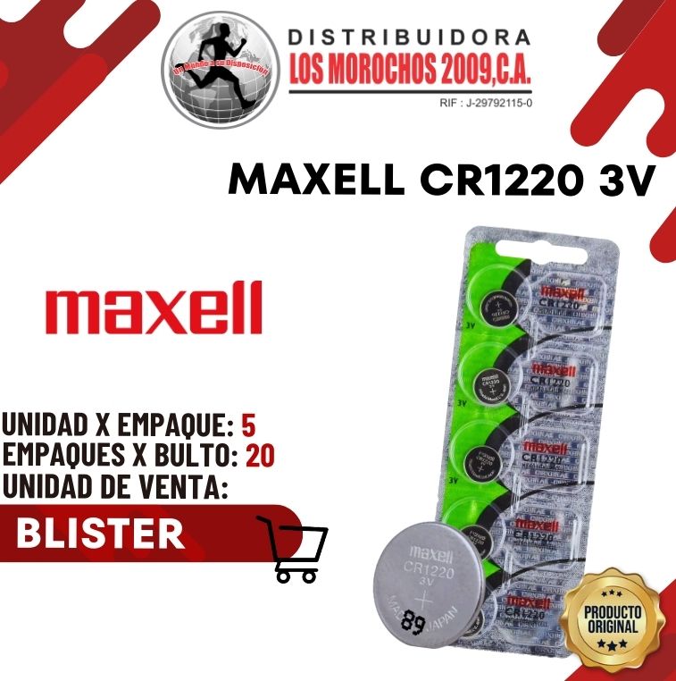MAXELL CR1220 5X1