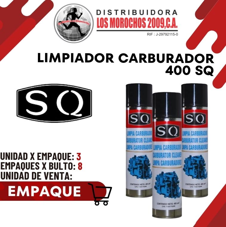 LIMPIADOR CARBURADOR 400 SQ 3X1
