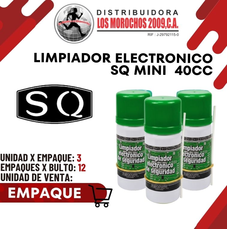 LIMPIADOR ELECTRONICO SQ MINI  40cc 3X1