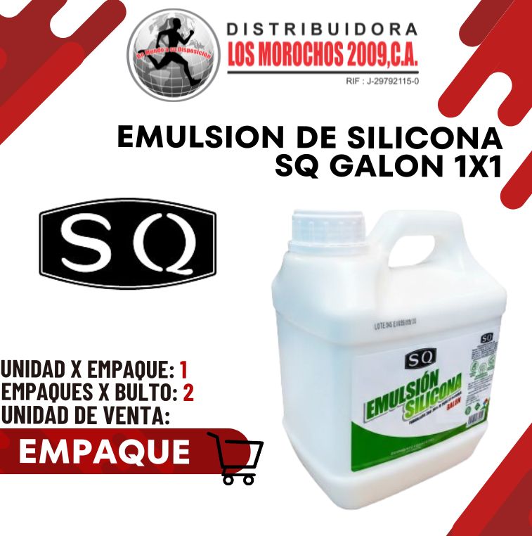 EMULSION DE SILICONA SQ GALON 1X1