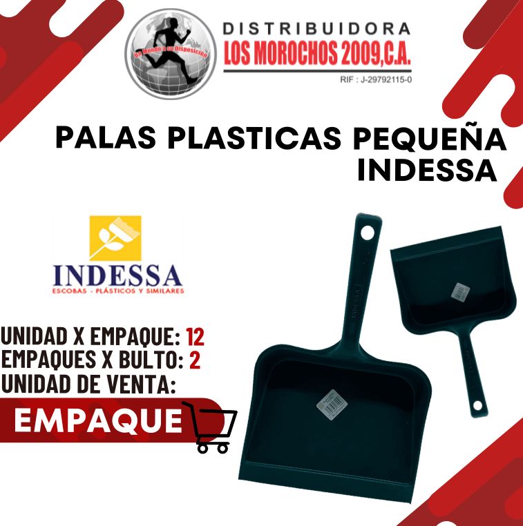 PALAS PLAST. PEQ. INDESSA 12X1