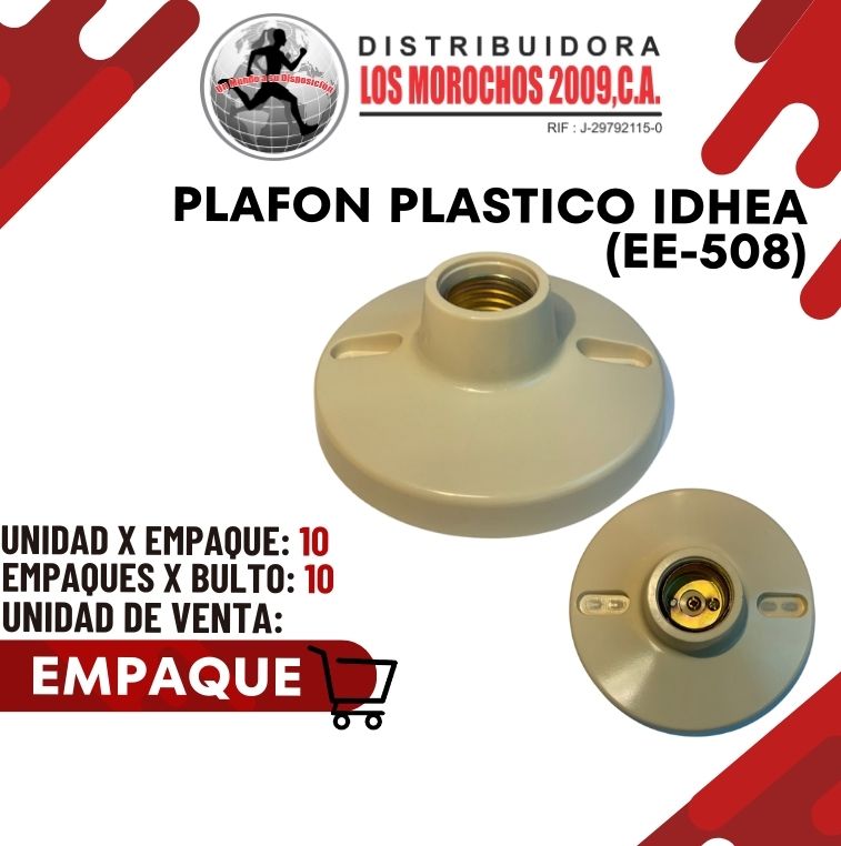 PLAFON PLASTICO IDHEA 10X1 (EE-508)