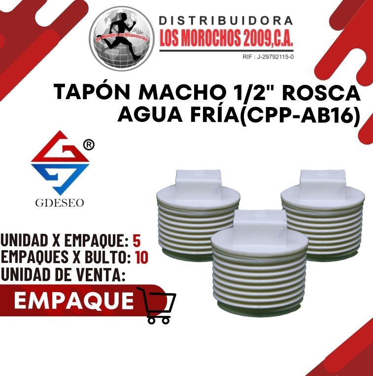 TAPON MACHO 1/2
