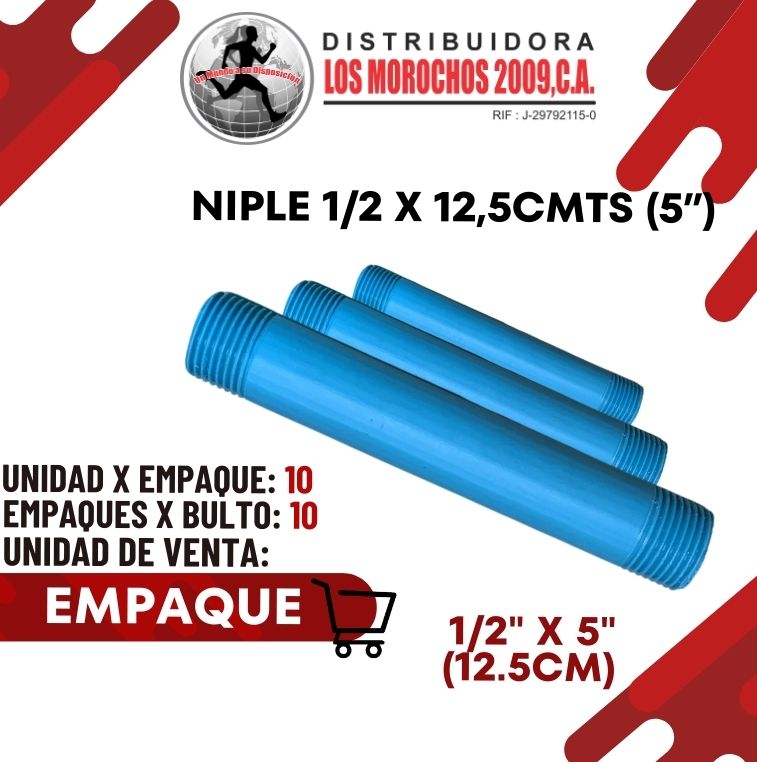 NIPLE 1/2 X 12.5CM 5