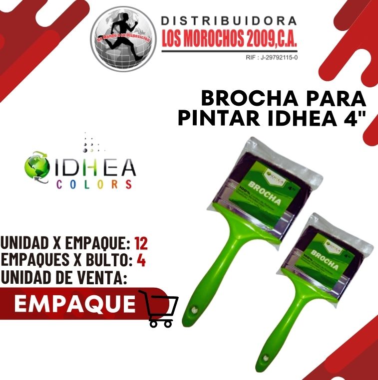 BROCHA P/PINTAR IDHEA 4